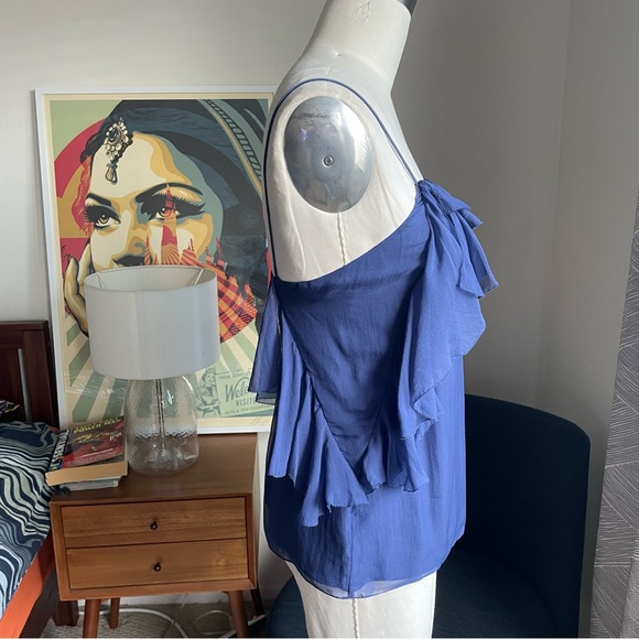 W17 REBECCA TAYLOR Silk Top - Picture 4 of 7